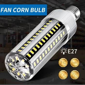 

WENNI LED Corn Bulb SMD 5730 E27 LED Lamp 50W 35W 25W Bombillas No Flicker LED Spotlight E26 Home Lighting Bulbs 220V Chandelier