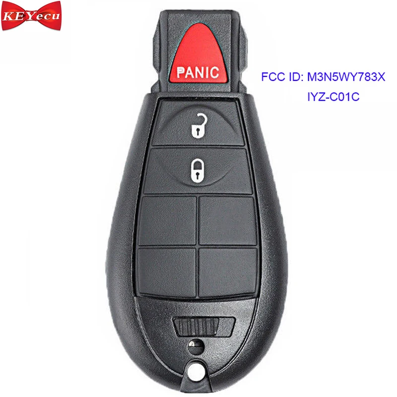 KEYECU для Chrysler Town & Country Для Dodge Durango Grand Caravan Journey Ram 1500 2500 дистанционный брелок ключа