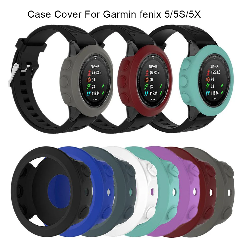 Силиконовый защитный чехол для Garmin fenix 5/5S/5X 3 браслет Защитный Браслет оболочка