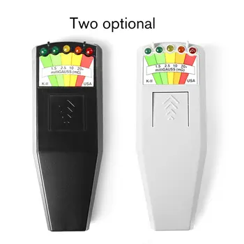 

K2 Electromagnetic Field EMF Gauss Meter Ghost Hunting Detector Portable EMF Magnetic Field Detector 5 LED Gauss Meter