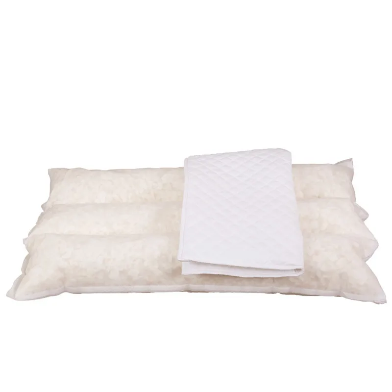 Домашняя текстильная Наполняющая латексная подушка с гранулами, спальная шея, гречневая подушка 48*74 см, подушка 1-3 кг, постельные подушечки, двухслойные