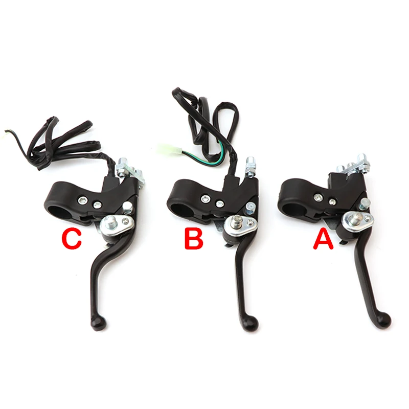 1 pair 7/8'' Right Dual Twin Minimoto Left Handle Brake Levers For 47cc 49cc Pocket Dirt Bike Gas Scooter Mini Moto ATV Quad |