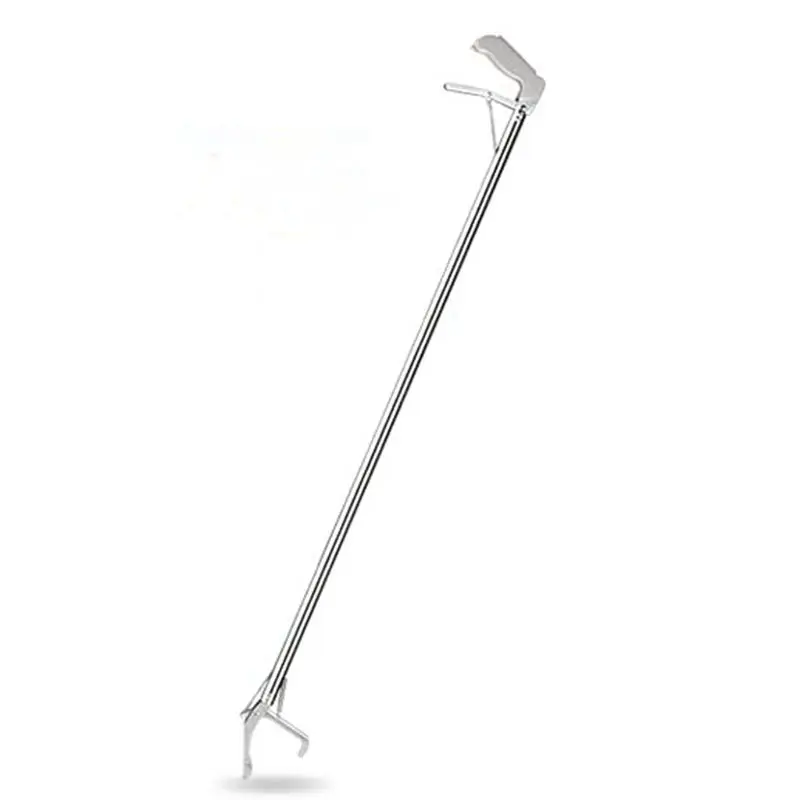 Multipurpose Snake Catcher Tongs Foldable Stainless Steel Reptile Grabber Stick