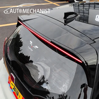 Automchanist 12V 120cm Spoiler universale per tetto Hatchback modificato Spoiler posteriore per coperchio del bagagliaio per SUV Sedan Spoiler Light Strip