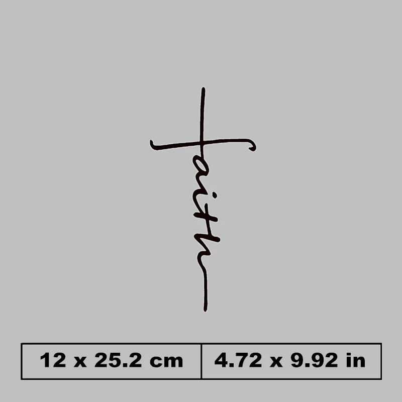 003-D-FAITH Модные нашивки с христианским крестом, с надписью «JESUS LOVE ME», сделай сам, нашивка для поклонения, наклейка для одежды для мужчин и женщин, футболка с теплопередачей - Цвет: 003-D-FAITH
