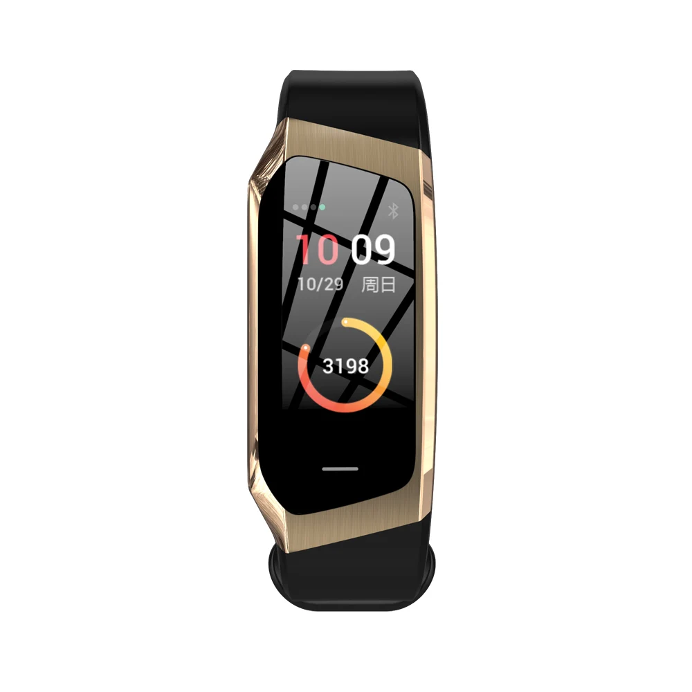 KARUNO E18 Smart Horloge Kleur сенсорный экран Bloeddruk Hartslagmeter спортивный нарукавник IP67