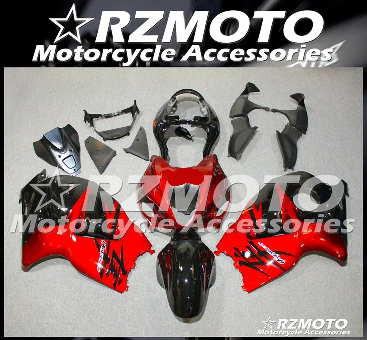 ABS мотоцикл обтекатель комплект для SUZUKI GSXR1300 1999-2007 год кузов литья под давлением Магазин № 1208