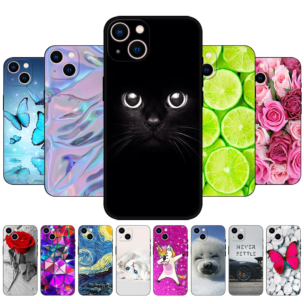 Per Iphone 14 Custodia Per Iphone 14 Plus Custodia Per Iphone 14 Pro Max Custodia Iphone 14 Pro Cover Posteriore Per Telefono Custodia In Tpu Nero