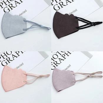 

1Pcs Multi Color Cotton PM2.5 Children Mouth Mask Anti Dust Mask Activated Carbon Filter Windproof Mouth-muffle ForKids Health