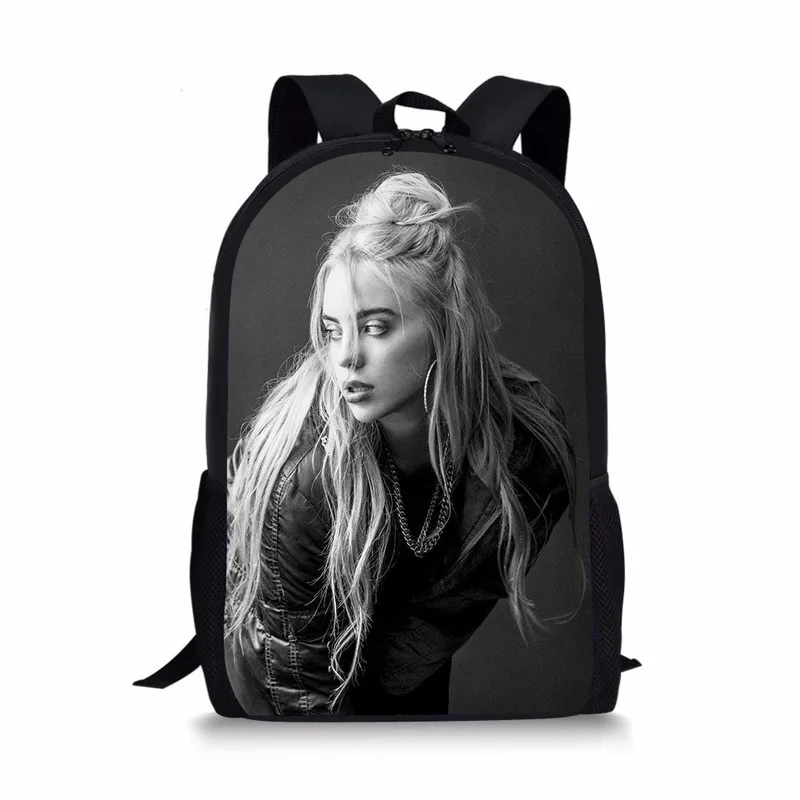 Хит, рюкзак в стиле хип-хоп, Billie Eilish, школьные сумки для подростков, девочек, студентов, рюкзак для ноутбука, Женская дорожная сумка с подсолнухом