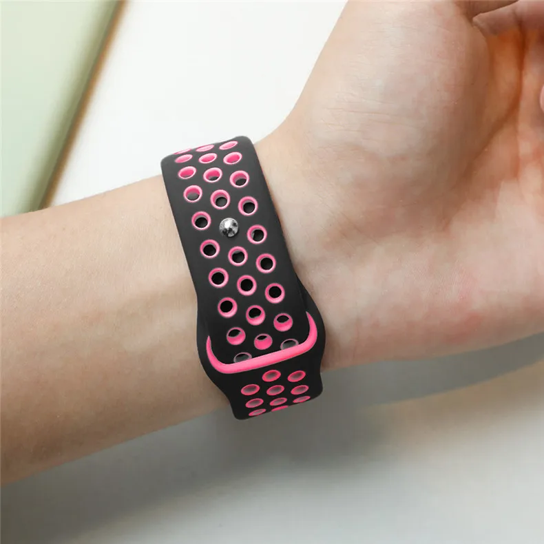 Спортивный ремешок для apple watch band 44 мм/40 мм apple watch 5 4 3 band iwatch band 5 42 мм/38 мм correa браслет ремень аксессуары для часов