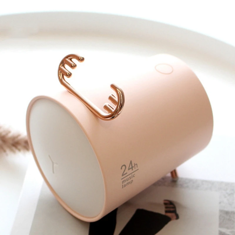 Elk Night Lamp with Wireless Speaker Bluetooth 5.0 Stereo Bass Loudspeaker TWS and Third Gear Beside Lamp