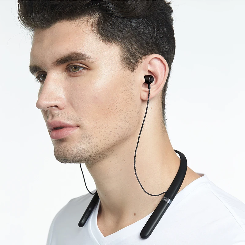 JBL Live 200BT Wireless Bluetooth Earphone Neckband Magnetic Headphones Sports Bass Earbuds Handsfree Calls with Microphone