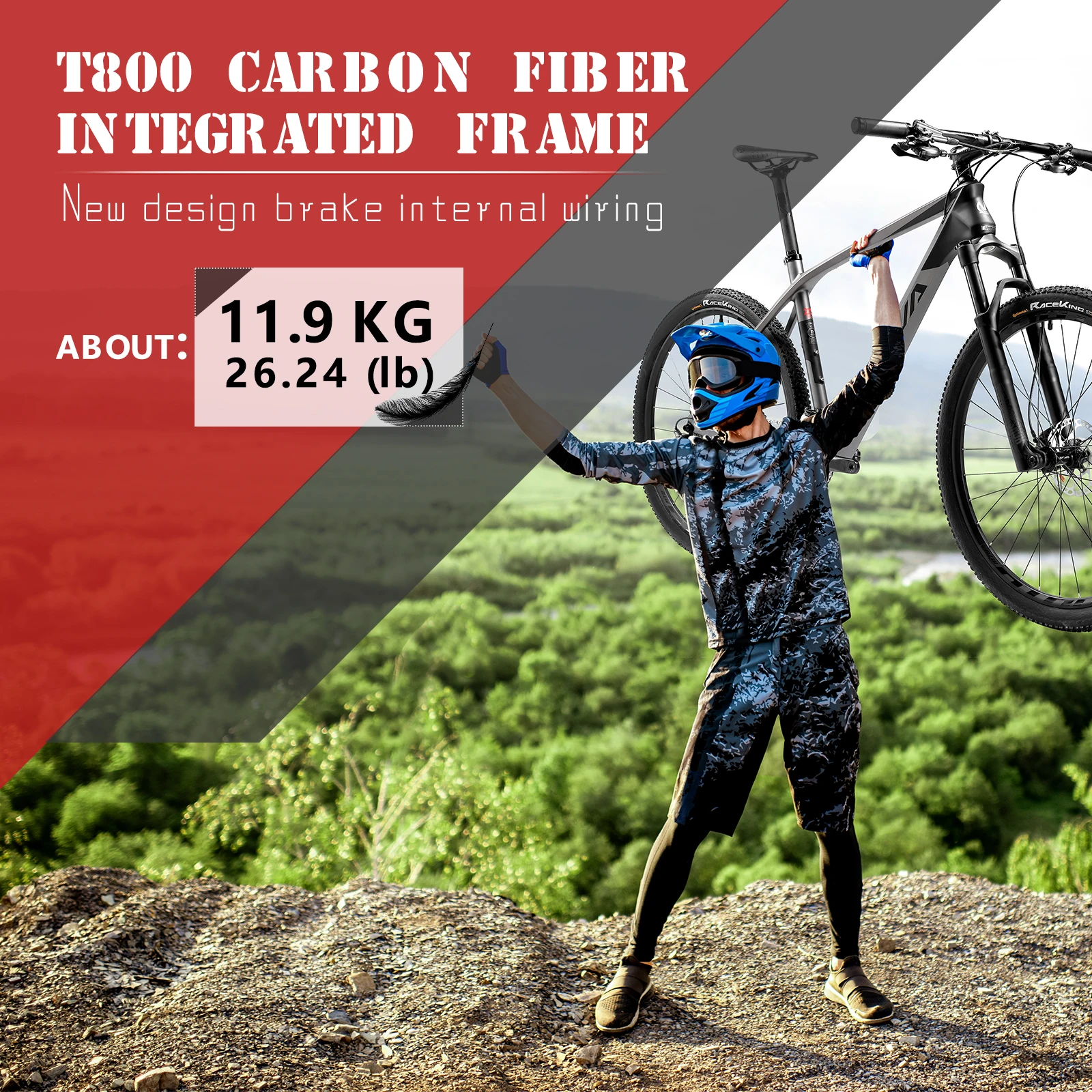 SAVA DECK8.2 Full Carbon Fiber Mountain Bike 24 Speed MTB Racing  26\