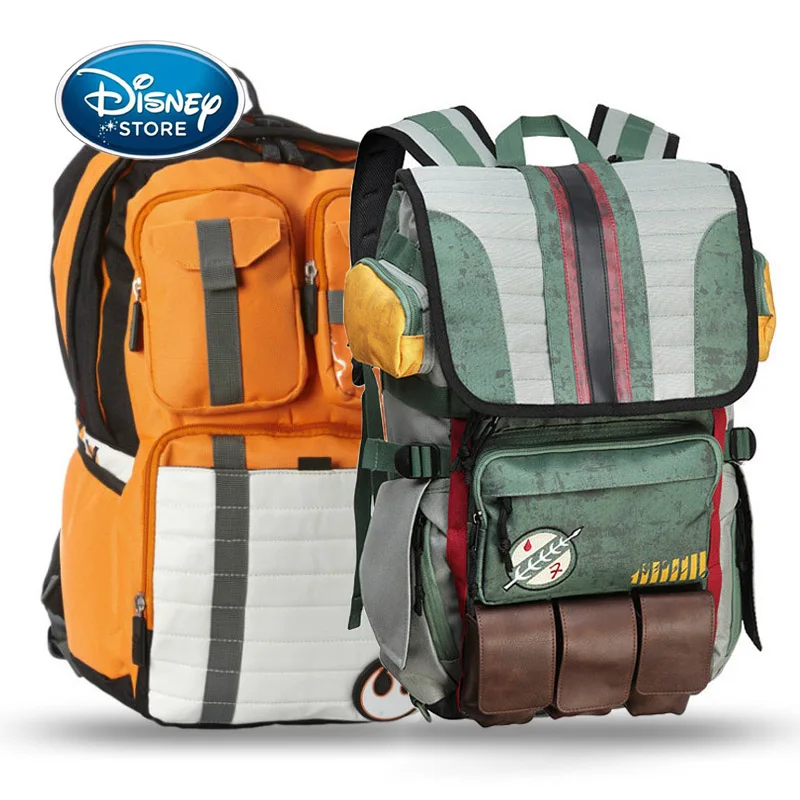 Disney Backpacks Armor Backpack Laptop Men Backpack Vintage Travel Bags Movies Anime Male Mountaineering Bags