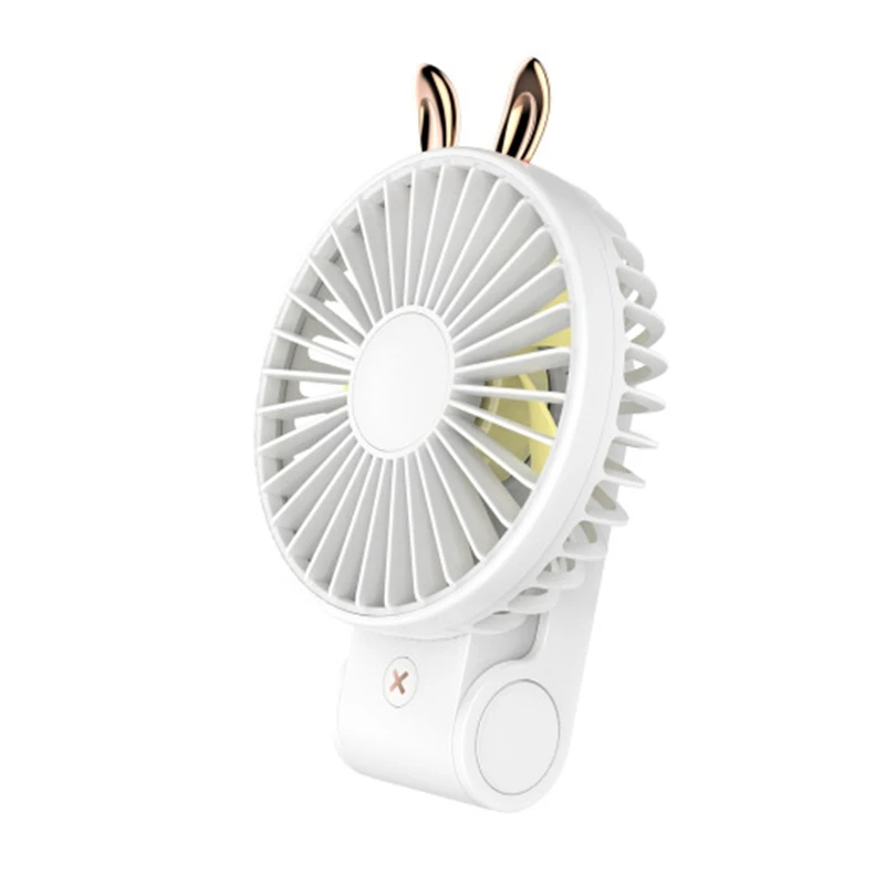 

Mini Fan Rechargeable USB Fan Portable Handheld Fan 3-Speed Mini USB Handy Small Desktop USB Cooling Fan Cooler