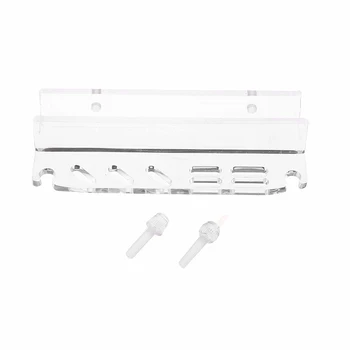 

Acrylic Water Plant Tool Maintenance Side Holder Aquarium Tank Tweezer Holder Aquarium Cleaner Tools Storage Holder