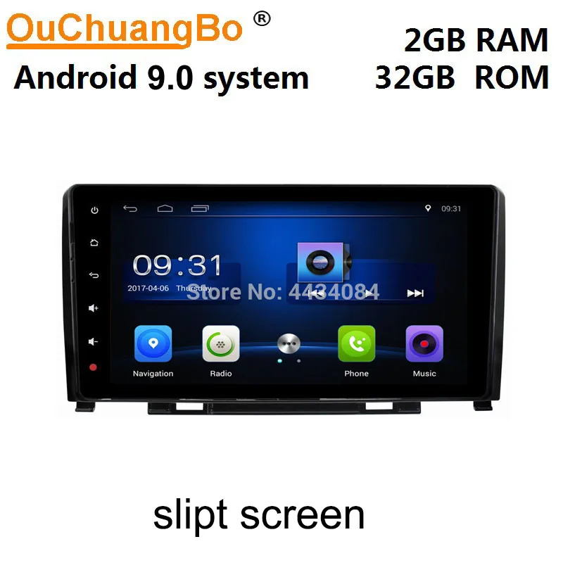 Ouchuangbo автомобильный аудио стерео gps nav android 9 0 для Great Wall Haver H6 Поддержка USB SWC wifi