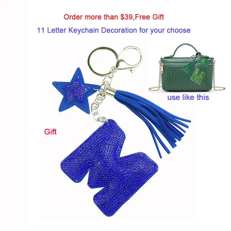 Gift 1 Letter Key Модный Зеленый клатч из натуральной кожи питона, сумка на цепочке через плечо, сумки из змеиной кожи с фиксированной ручкой, Женская Ручная сумка - Цвет: Gift 1 Letter Key