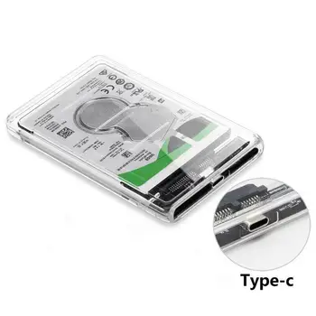 

USB 3.1 2.5 HDD Case Type-C to SATA Hard Drive Box for 2.5" Hard Drive
