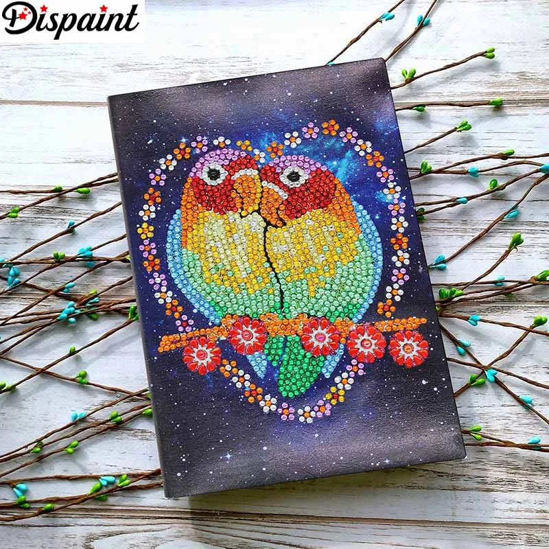 Dispaint A5 блокноты 5D DIY алмазная живопись специальная форма Дневник Книга Алмазная вышивка крестиком Стразы Декор подарок - Цвет: NB36