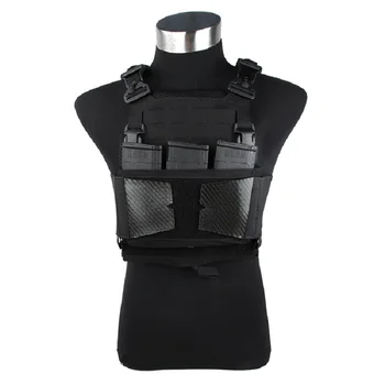 

BLACK New Ma-81b Lightweight Tactical Vest Multicam Imported Composite