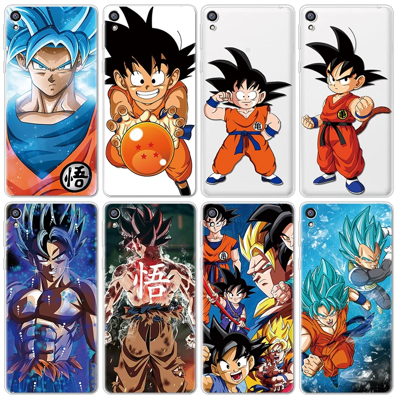 

Dragon Ball Z Super DBZ Goku Fashion Coque Case For Sony Xperia 10 L1 L2 XZ XZ2 XZ3 X XA1 Ultra Plus Compact Case Silicone TPU