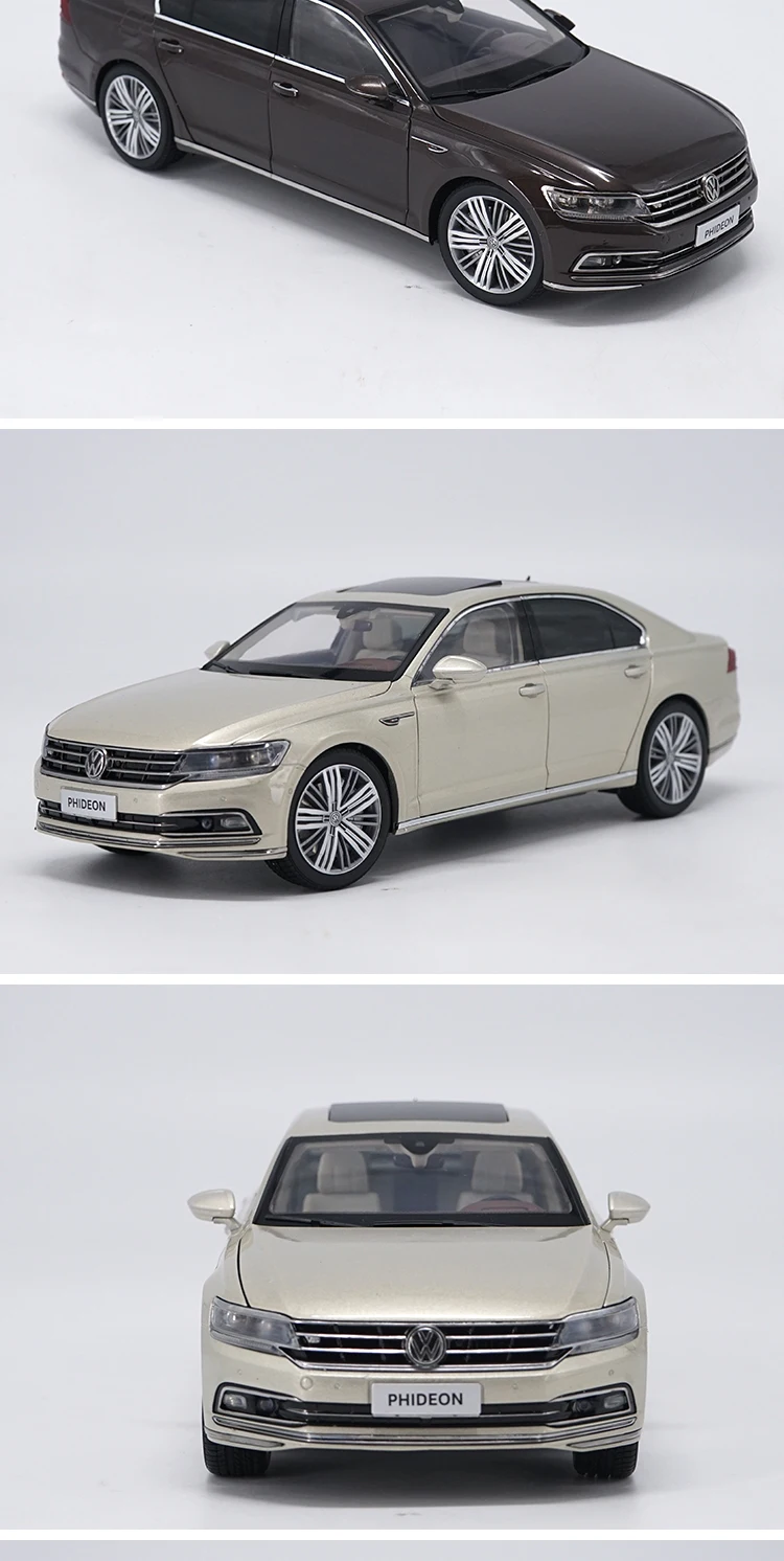 1:18 VW fhideon литая под давлением Модель автомобиля игрушки Металлическая Модель автомобиля оригинальная коробка