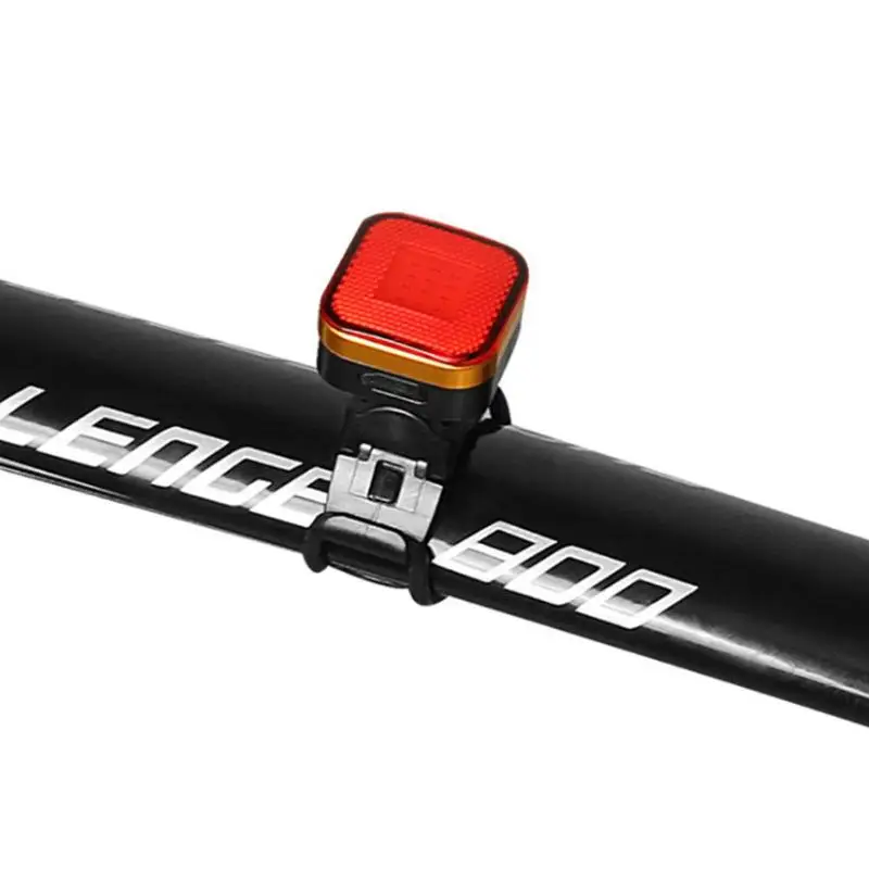 Usb зарядка MTB велосипед задний фонарь велосипедный водонепроницаемый Предупреждение задний фонарь зарядка дышащий светодиодный фонарик Безопасность велосипеда