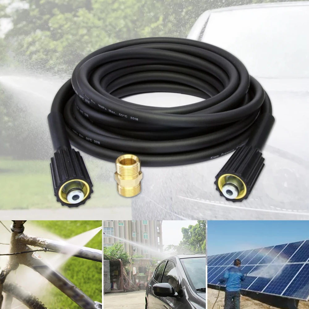 10m Karcher Extension Hose K Series High Pressure Washer Hose M22 Connector Female to Male