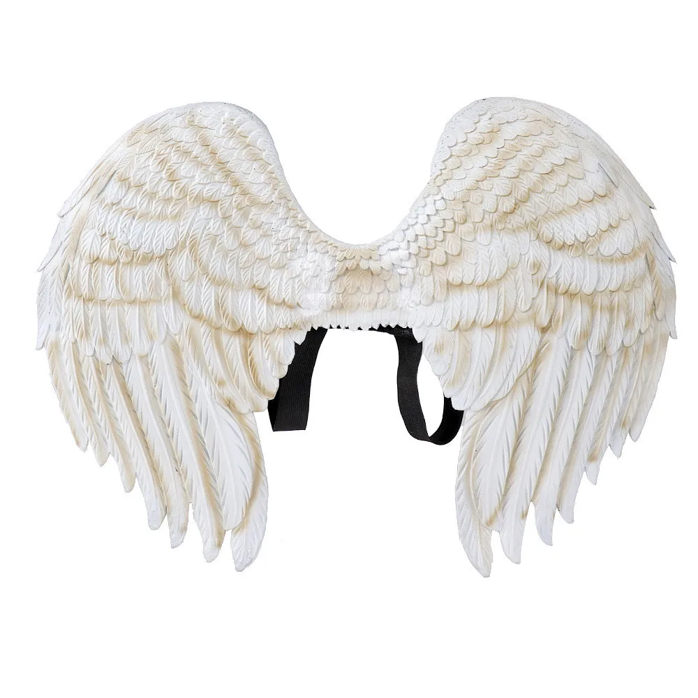 

Adult Angel Wings Dress Up Angel Wings Costume Halloween Cosplay Night Fancy Soft PU foam Wing for Christmas