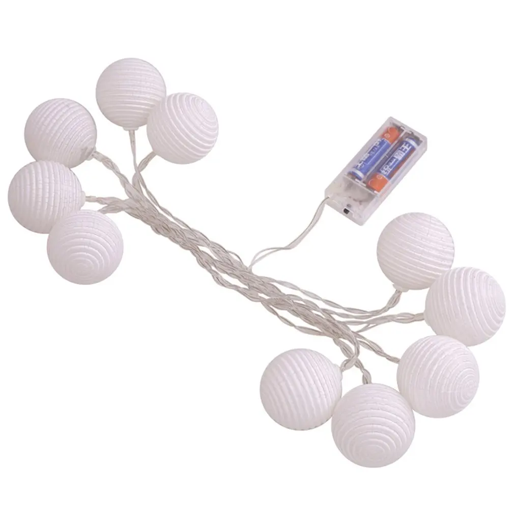 

Battery Operated Beautiful LED Bulb String Lights Home Decor 10/20 LED Lamp Fairy Lights For Christmas Party Bar Copper Wire