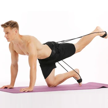 

Men Women Booty Band Belt Fitness Resistance Belt Muscle Waist Belt Adjustable Workout Loop Elastic Muscles Trainer Fitness Gym