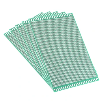 

uxcell 5pcs 12x18cm Double Sided Universal Printed Circuit Board for DIY Soldering