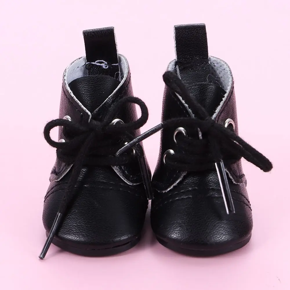 PU Leather Doll Boot For 1/4 Doll Plush Toys