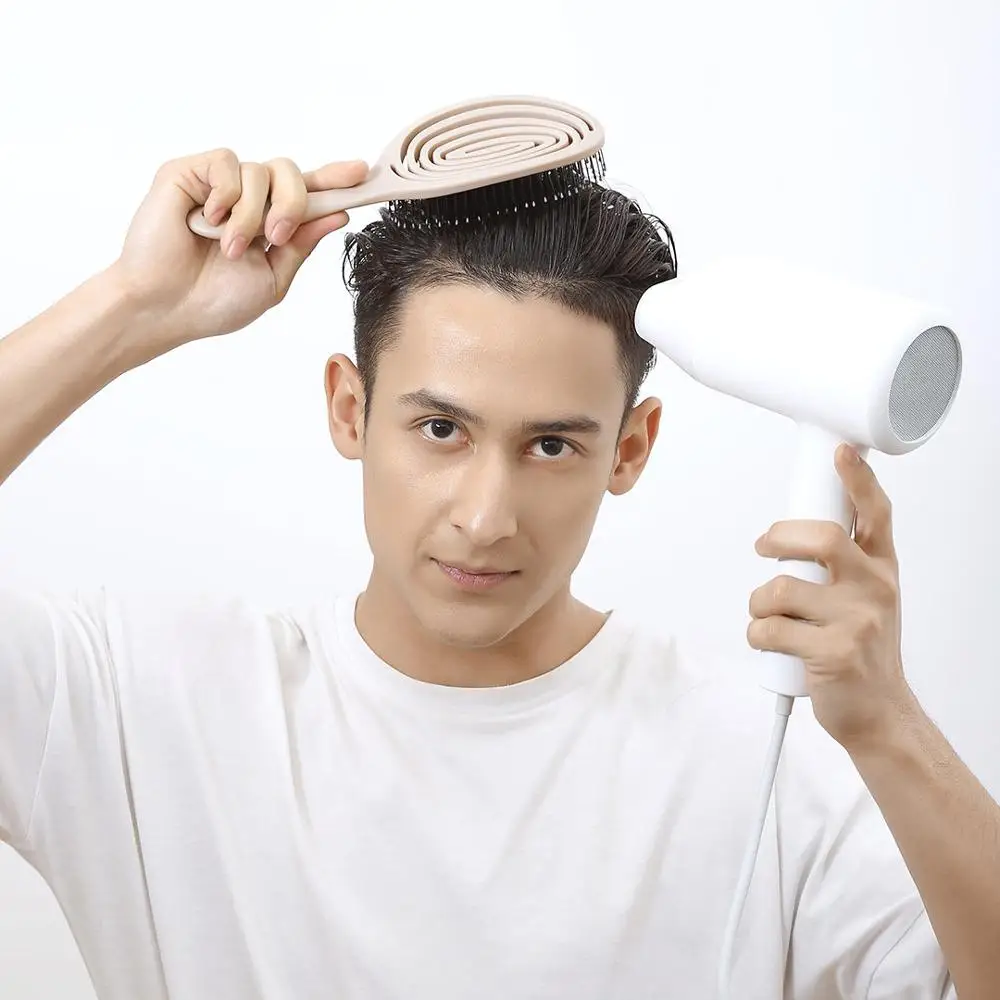 Xiaomi Youpin Xinzhi Расслабляющая эластичная Массажная расческа портативная щетка для волос Массажная щетка Волшебные Щетки Расчески для головы