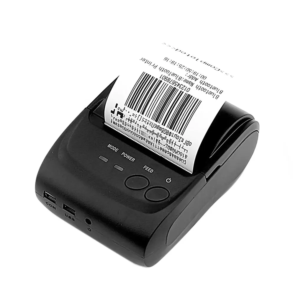 58 мм Беспроводной USB интерфейс мобильный портативный тепловой линии печати чековый принтер электронный для Android системы