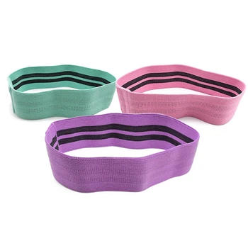 

Fitness Sports Squat Resistance Band Tension Band Latex Anti-Slip Pull Ring Elastic Band Hip Ring
