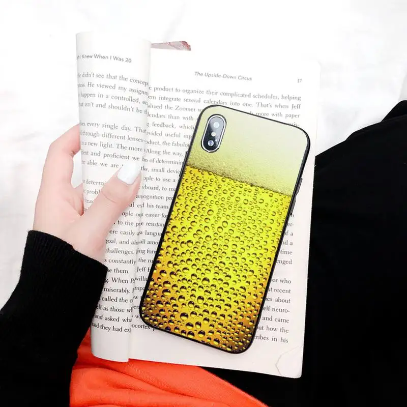 Beer Wallpaper Phone Case For Iphonex Xs 11 12 11 12pro Max 5 5s Se 6 6s 7 8 Plus Se Cases Phone Case Covers Aliexpress