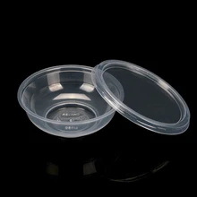 50/100 шт одноразовые ясный Пластик емкость для соуса чатни чашки Slime контейнер для хранения коробка кухонные крышки бутылки для органайзера баночки коробки