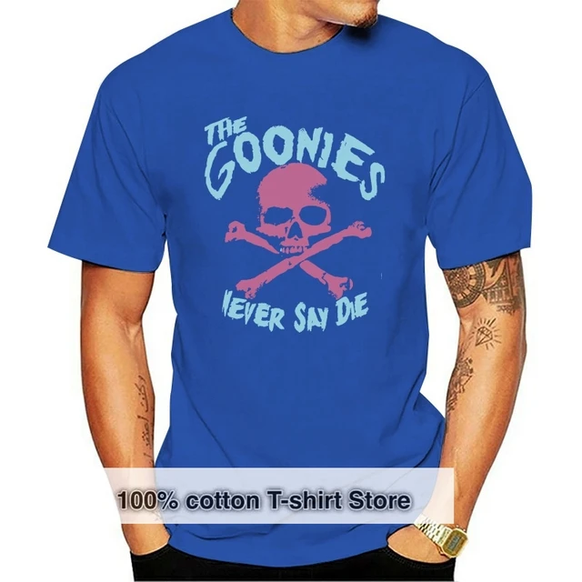 Men Summer T Shirt The Goonies Skull 