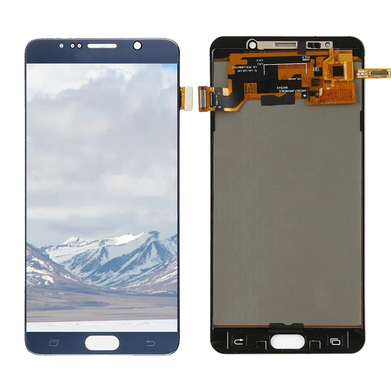  For Samsung Galaxy NOTE 5 LCD Display N920 N920F Display Touch Screen Digitizer Assembly Note5 Repl