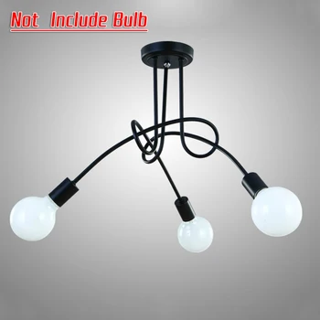 

Industrial Style Modern Ceiling Light Loft Lamps Lighting Fixture No Bulb Unique And Fashionable Style Design