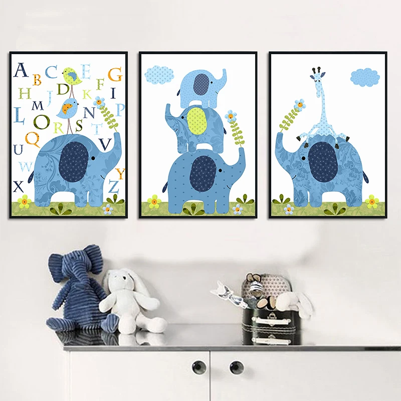 Cute Cartoon Animal Elephant Letter Canvas Art Painting Posters Prints Decorative Picture Baby Bedroom Nursery Wall Decoration Buy At The Price Of 2 55 In Aliexpress Com Imall Com Cute Cartoon Animal Elephant Letter Canvas Art Painting Posters Prints Decorative Picture Baby Bedroom Nursery Wall Decoration Buy At The Price Of 2 55 In Aliexpress Com Imall Com