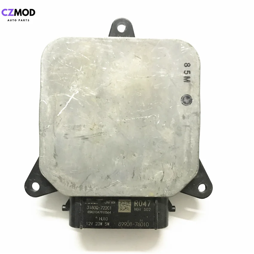 

CZMOD Original 89908-76010 R047 12V Used Right side Headlight LED computer Driver Control unit 31800-722CI HU10 car accessories
