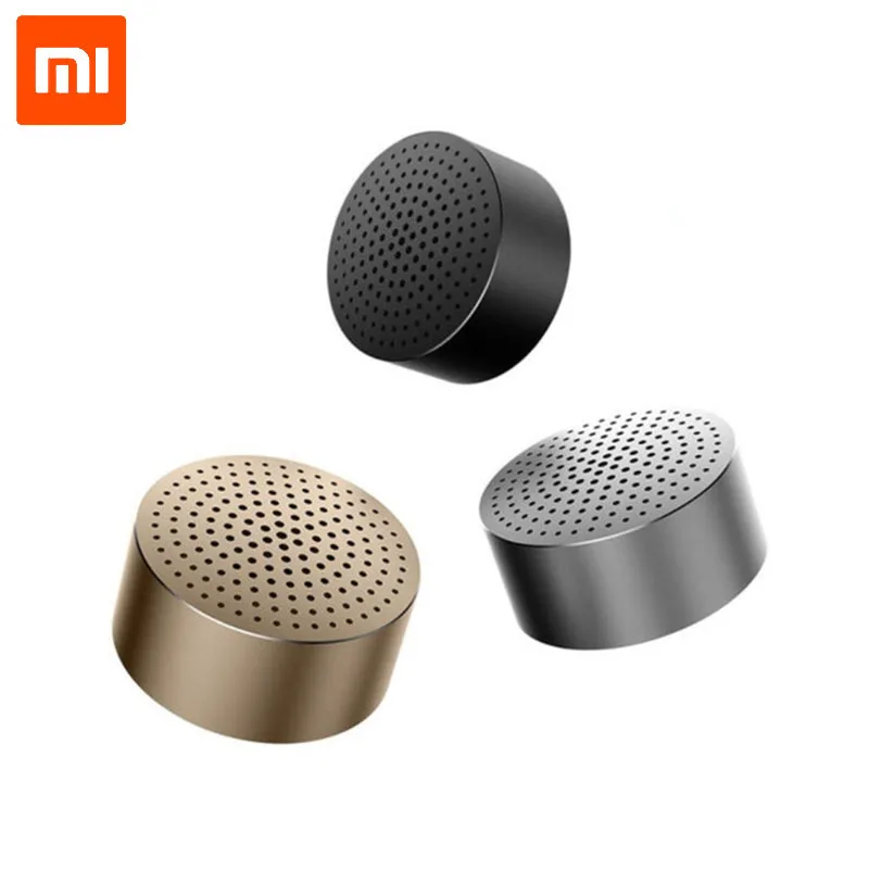 Оригинальный Xiaomi Bluetooth металлический динамик беспроводной мини стерео