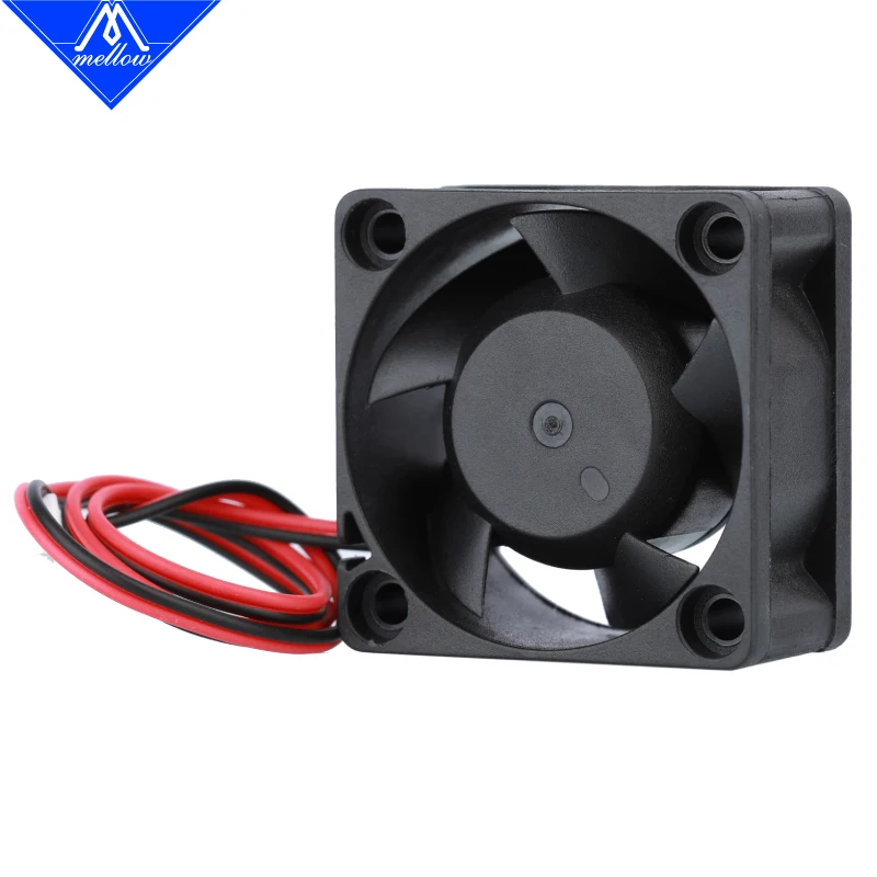 Mellow 1pcs 12V/24V 3D 프린터 소형 냉각 듀얼 볼 베어 4020 팬 DDG-WIND NF-sunrise DDG-Crazy 냉각 압출기 핫 엔드