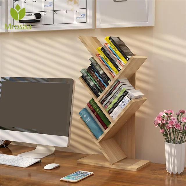 Bookcase Tree Shaped Display Shelf 2