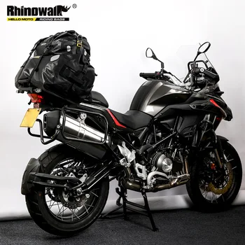 

Rhinowalk 65L Motorcycle and Cycling Waterproof Bag Durable Large Capacity Motorcycle Dry Duffel Bag for Travel Hiking Camping