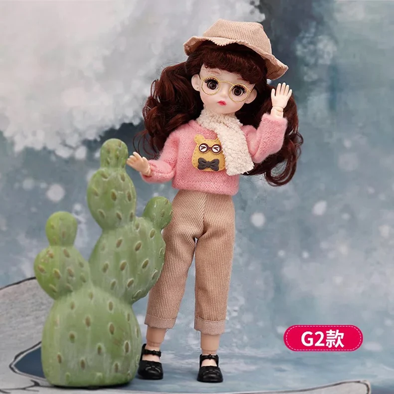 PUPPEN Kleidung 30 cm Dress Up SPIELZEUG Zubehör Mode Jacke Mantel Latzanzug Strumpfhosen Für 1/6 Bewegliche Gelenk Bjd Puppe mädchen Spielzeug – Detail 18